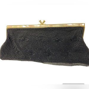 Vintage Bag By Debbie Beaded Clutch Bag
